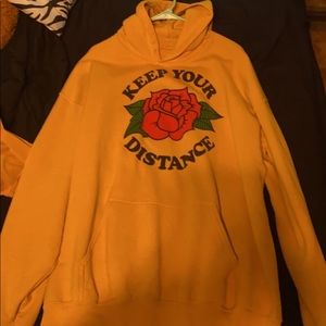 Keep your distance hoodie, no stains or rips. Gently worn!